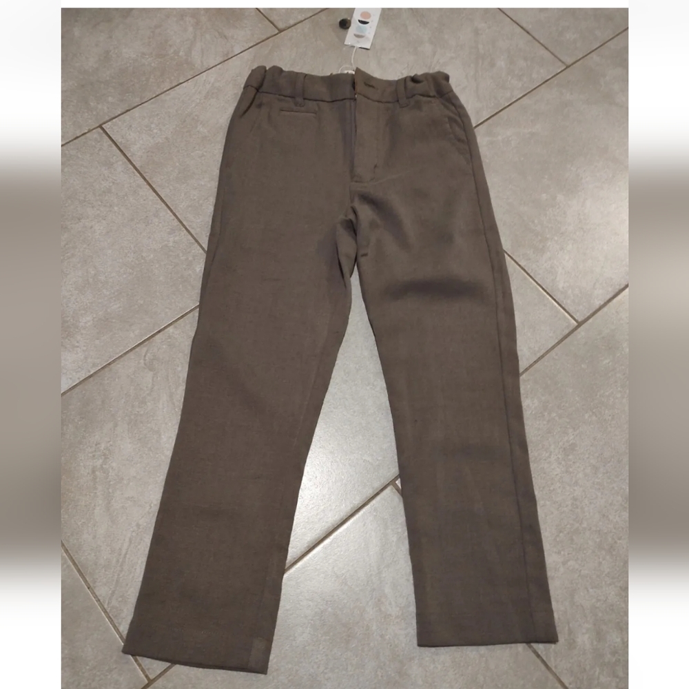 Coco Blanc boys pants wool size 8 new with tags